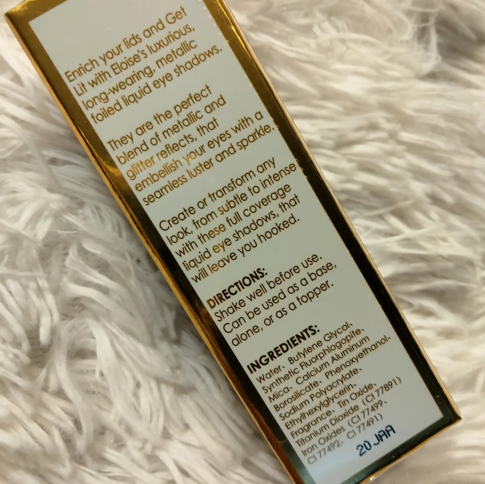 🆕 Eloise Get Lit Metallic Foiled Liquid Eye Shadow